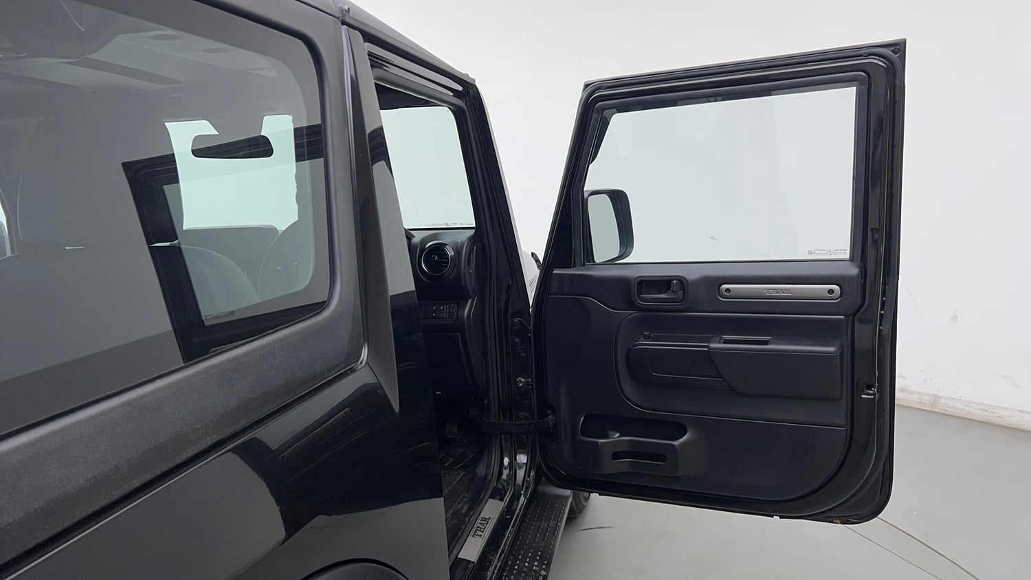 Used 2024 Mahindra Thar LX Hard Top Diesel MT RWD Diesel Manual interior RIGHT FRONT DOOR OPEN VIEW