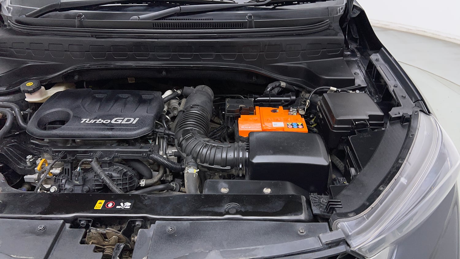 Used 2023 Kia Sonet HTX 1.0 Turbo Petrol DCT Petrol Automatic engine ENGINE LEFT SIDE VIEW