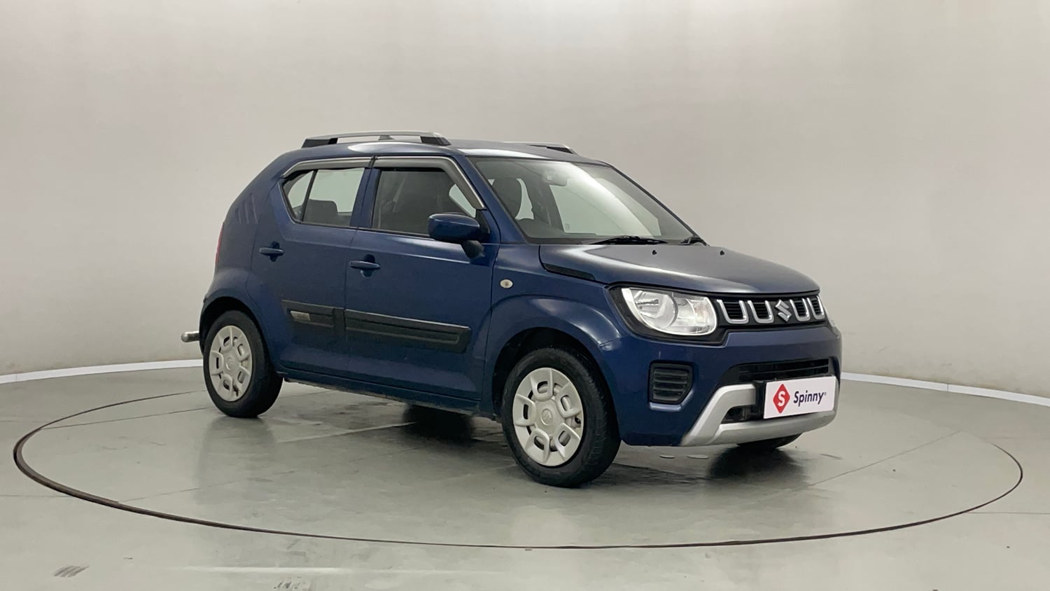 Used 2021 Maruti Suzuki Ignis Sigma 1.2 MT Petrol Manual exterior RIGHT FRONT CORNER VIEW