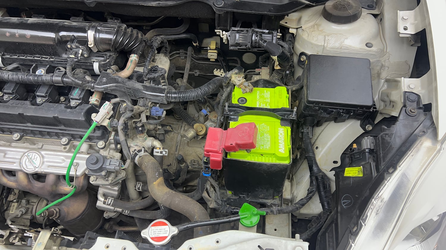Used 2021 Maruti Suzuki Swift VXi Petrol Manual engine ENGINE LEFT SIDE VIEW