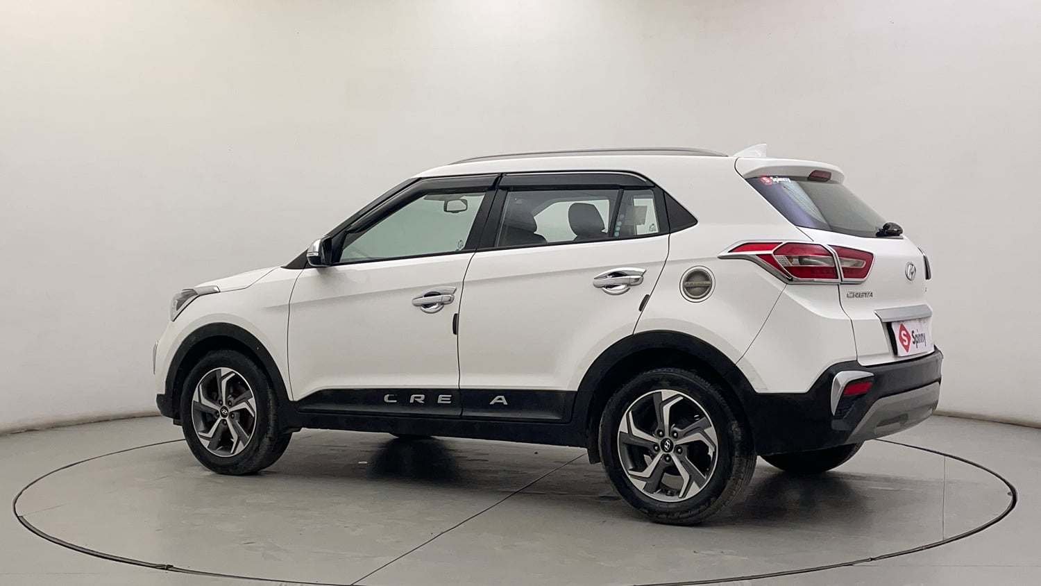 Used 2019 Hyundai Creta SX 1.6 (O) Petrol Petrol Manual exterior LEFT REAR CORNER VIEW
