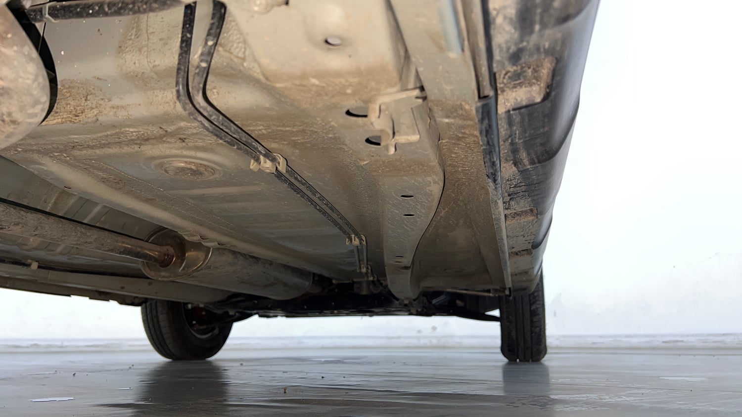 Used 2025 Maruti Suzuki S-Presso Lxi (O) Petrol Manual extra REAR RIGHT UNDERBODY VIEW