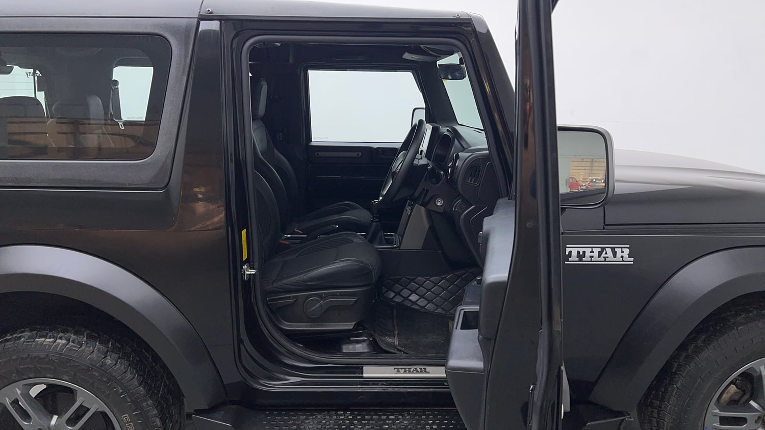 Used 2024 Mahindra Thar LX Hard Top Diesel MT RWD Diesel Manual interior RIGHT SIDE FRONT DOOR CABIN VIEW
