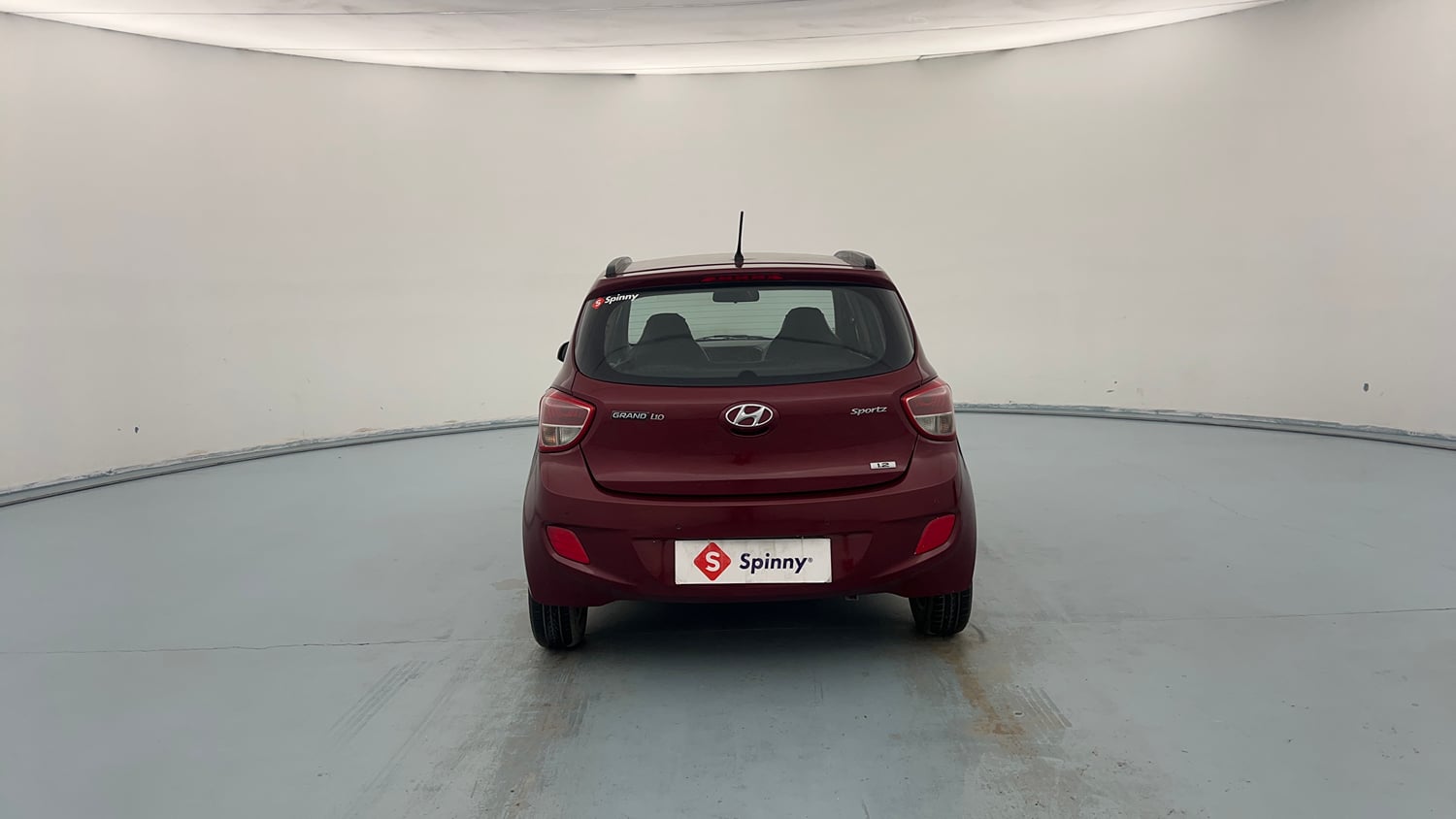 Used 2016 Hyundai Grand i10 Sportz 1.2 Kappa VTVT Petrol Manual exterior BACK VIEW
