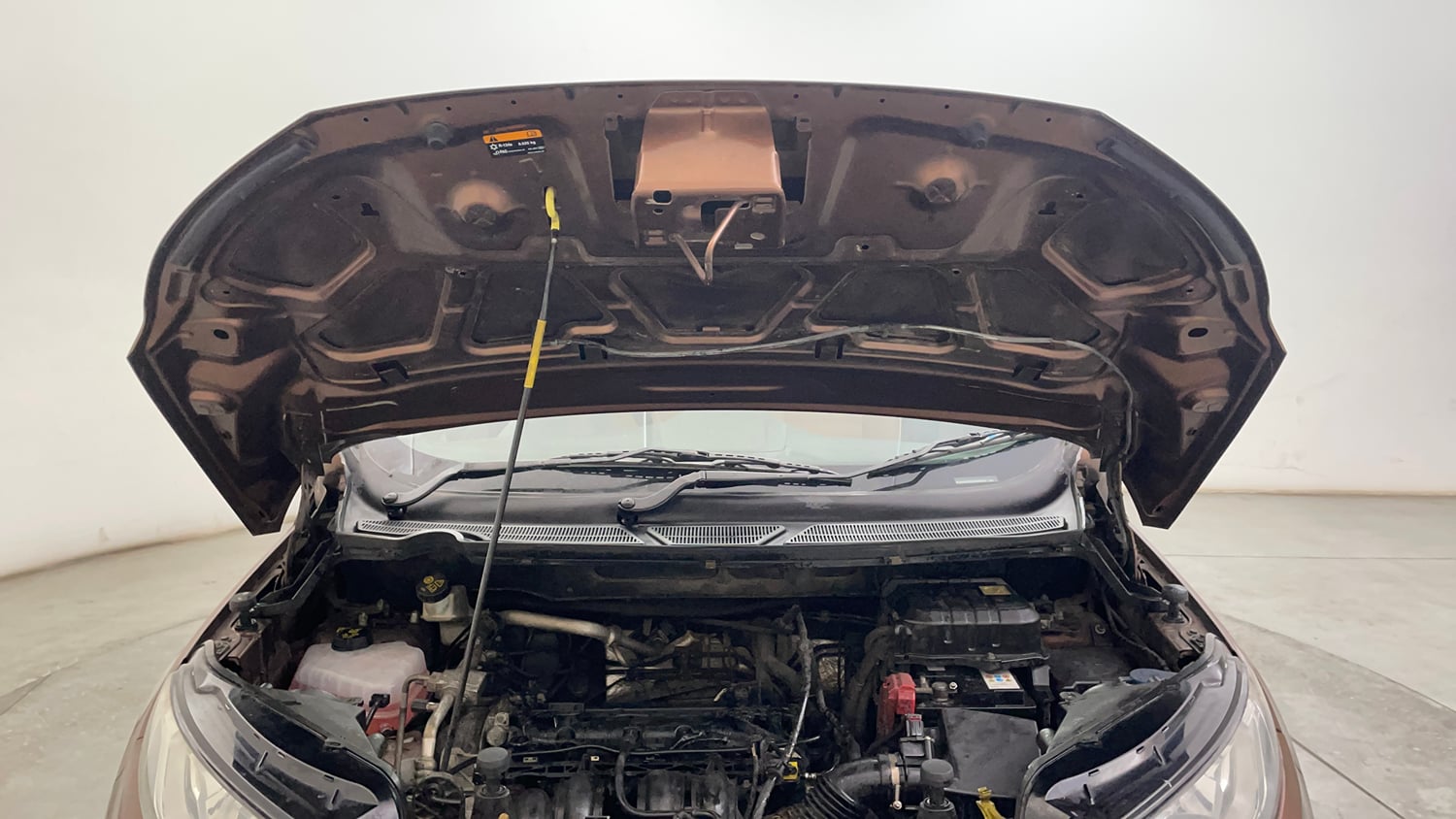 Used 2016 Ford EcoSport Titanium 1.5L Ti-VCT AT Petrol Automatic engine ENGINE & BONNET OPEN FRONT VIEW