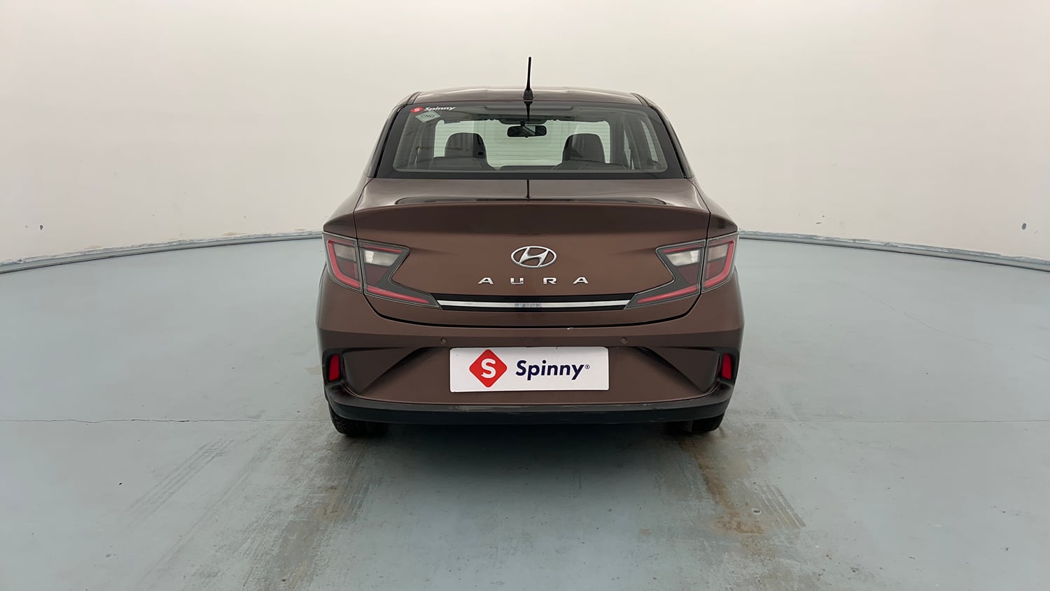 Used 2022 Hyundai Aura S 1.2 CNG Cng Manual exterior BACK VIEW