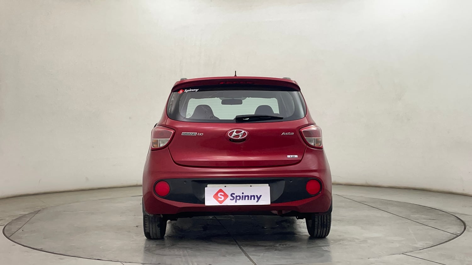 Used 2018 Hyundai Grand i10 Asta 1.2 Kappa VTVT Petrol Manual exterior BACK VIEW