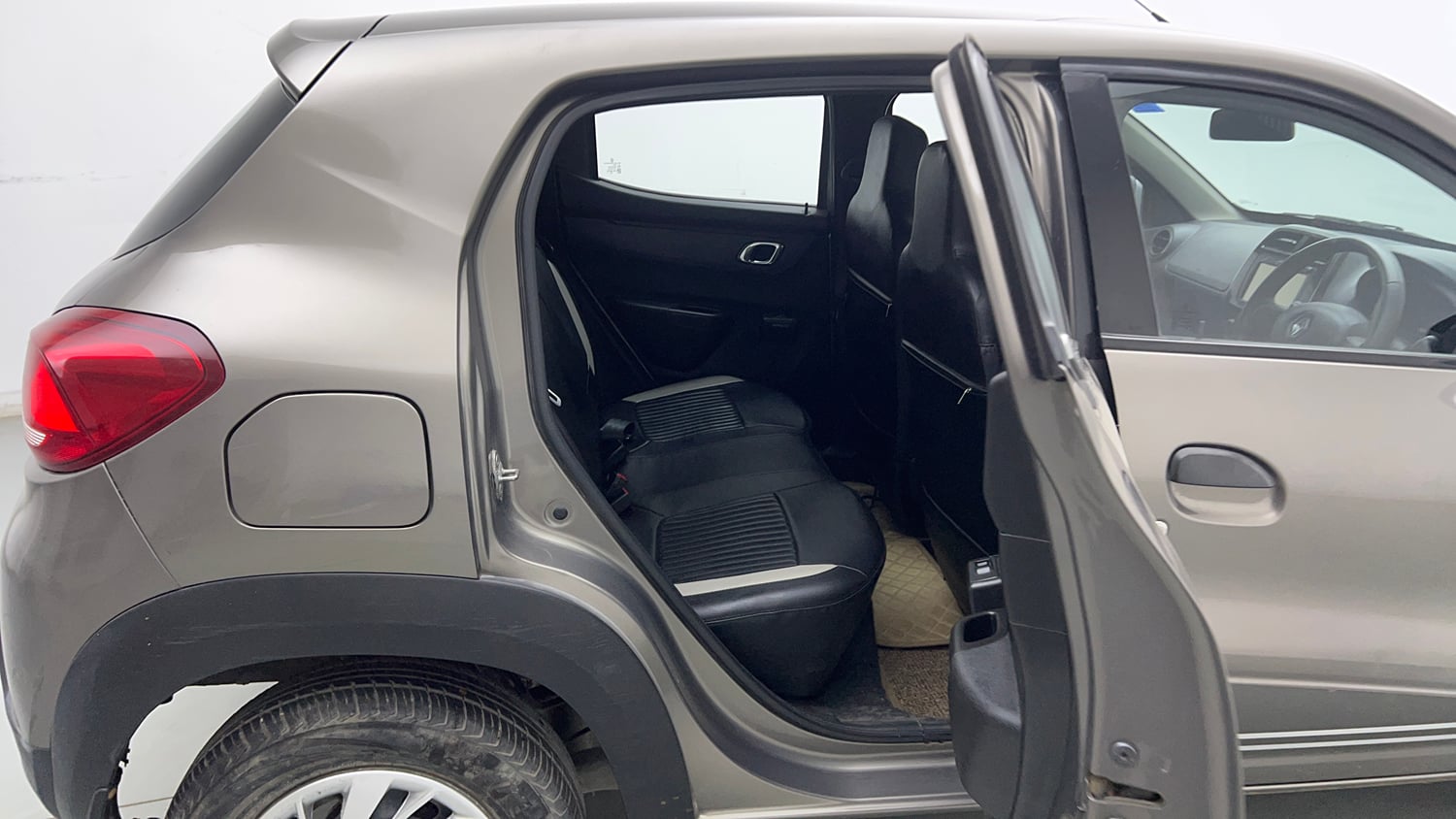 Used 2019 Renault Kwid 1.0 RXT AMT Opt Petrol Automatic interior RIGHT SIDE REAR DOOR CABIN VIEW