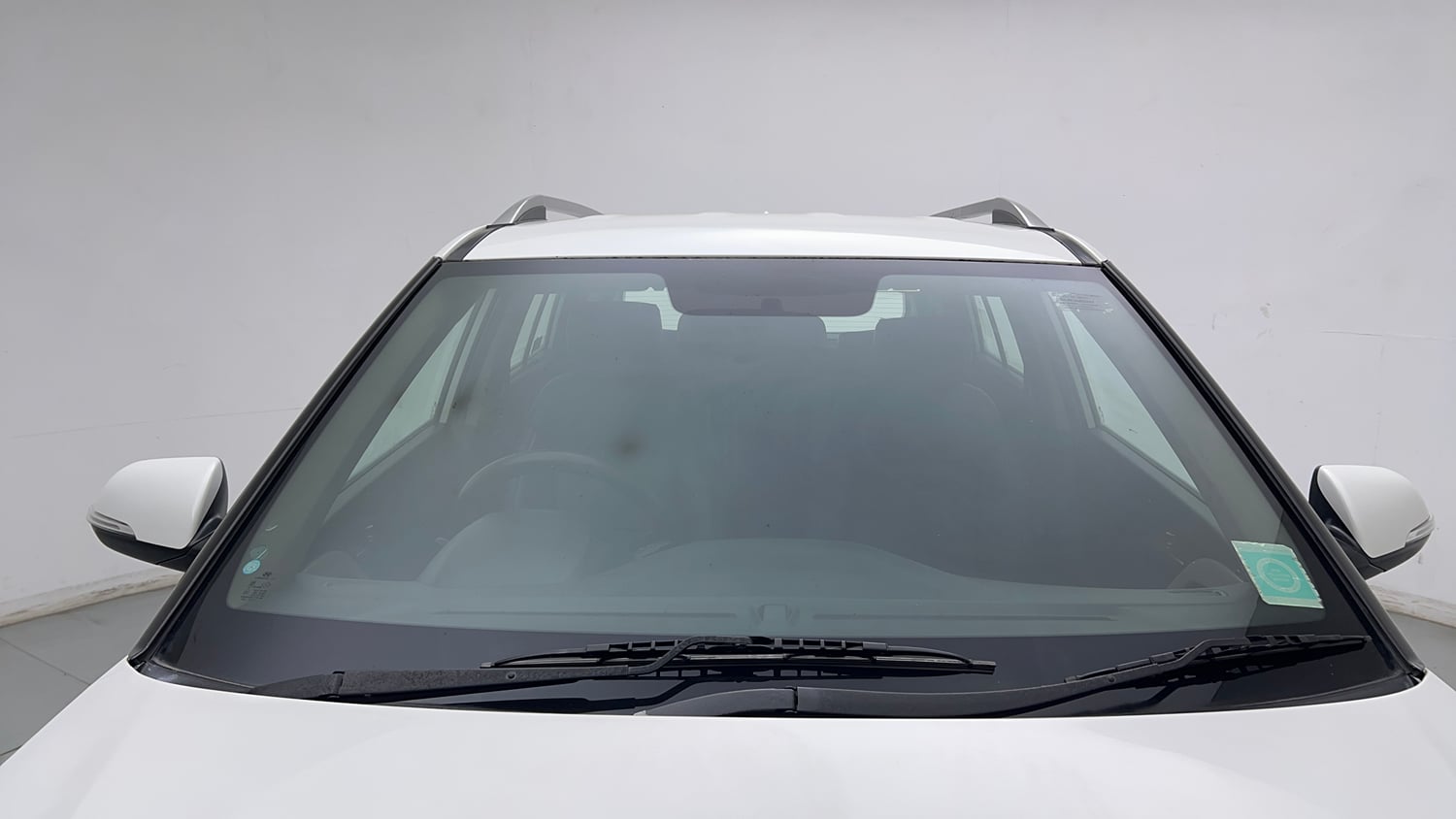 Used 2017 Hyundai Creta SX Plus 1.6 AT Petrol Petrol Automatic exterior FRONT WINDSHIELD VIEW