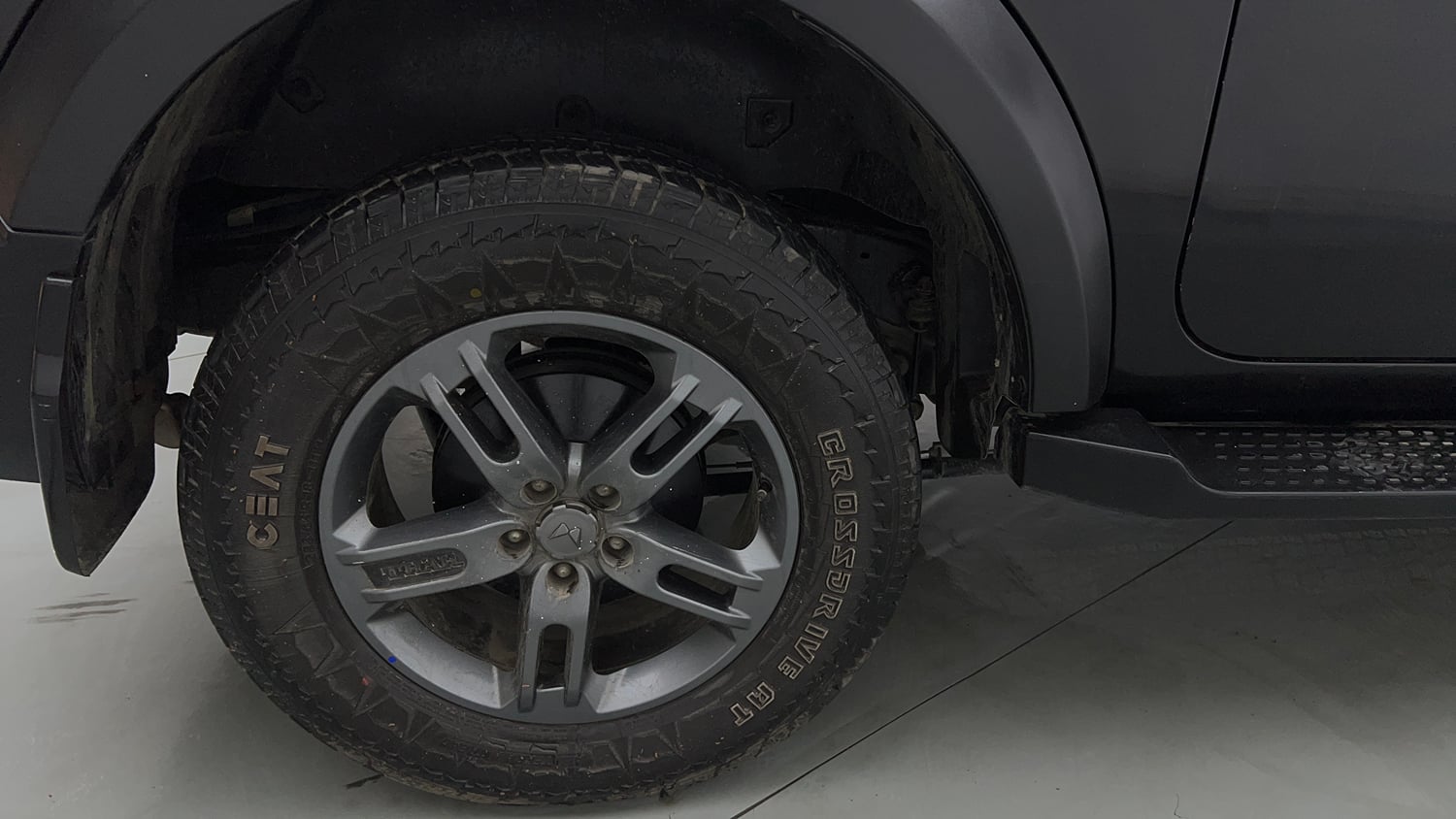 Used 2024 Mahindra Thar LX Hard Top Diesel MT RWD Diesel Manual tyres RIGHT REAR TYRE RIM VIEW