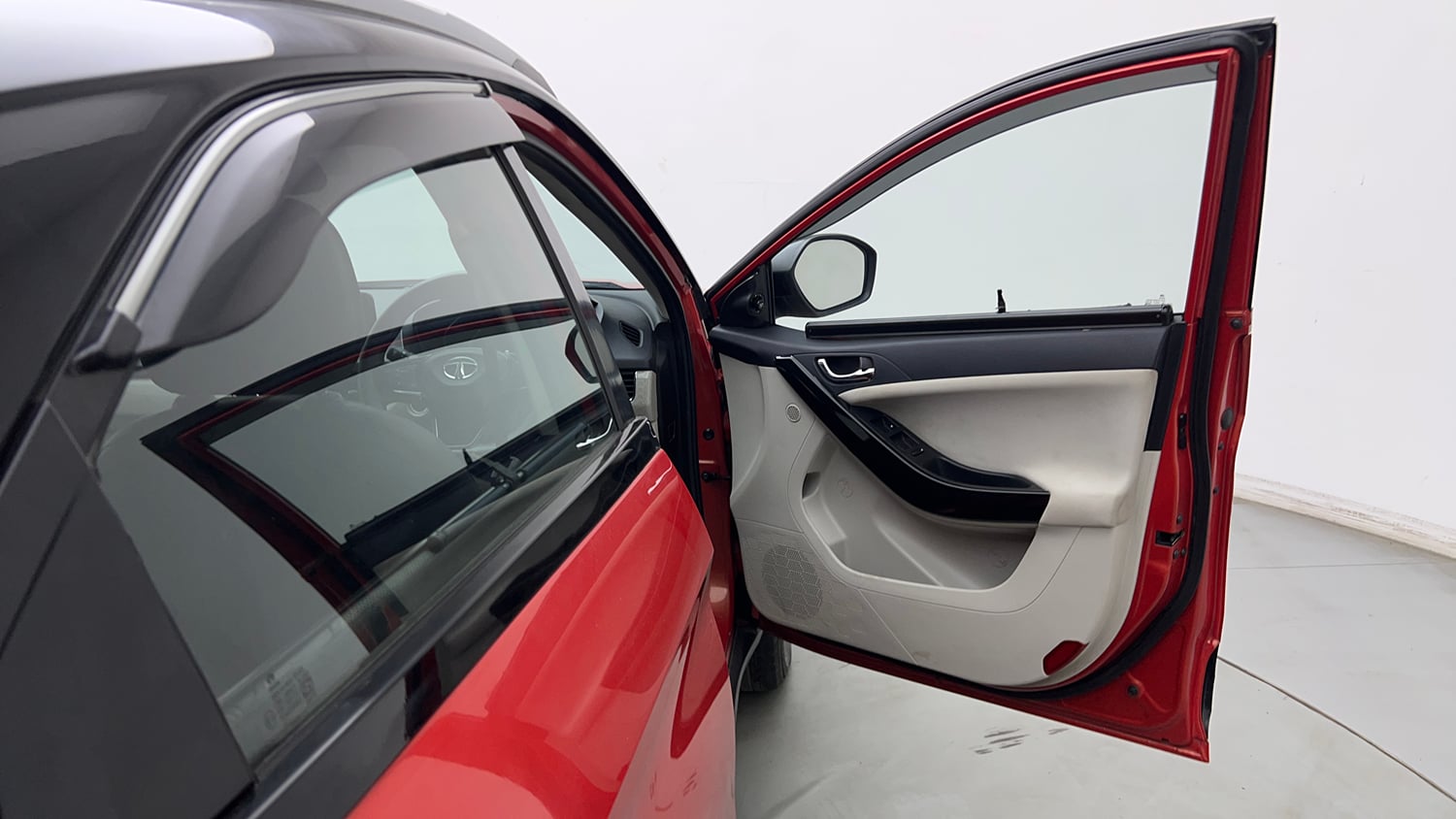 Used 2022 Tata Nexon XZA Plus Petrol Automatic interior RIGHT FRONT DOOR OPEN VIEW