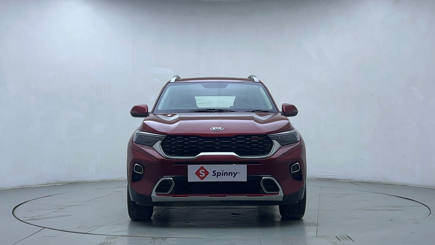 Used 2021 Kia Sonet GTX Plus 1.5 Diesel Manual exterior FRONT VIEW