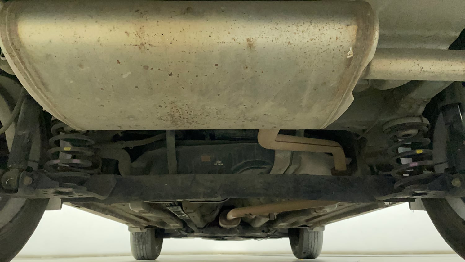 Used 2019 Hyundai Creta SX 1.6 (O) Petrol Petrol Manual extra REAR UNDERBODY VIEW (TAKEN FROM REAR)