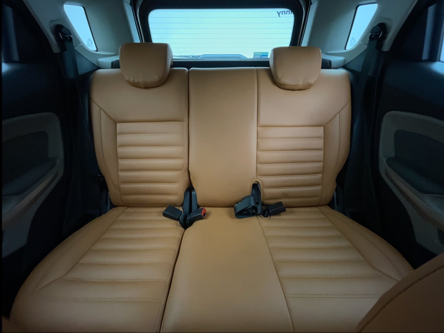 Used 2016 Ford EcoSport Titanium 1.5L Ti-VCT AT Petrol Automatic interior REAR SEAT CONDITION VIEW