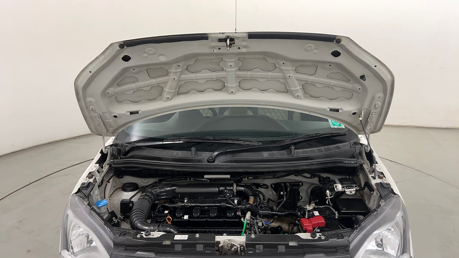 Used 2023 Maruti Suzuki Wagon R ZXI 1.2 Petrol Manual engine ENGINE & BONNET OPEN FRONT VIEW