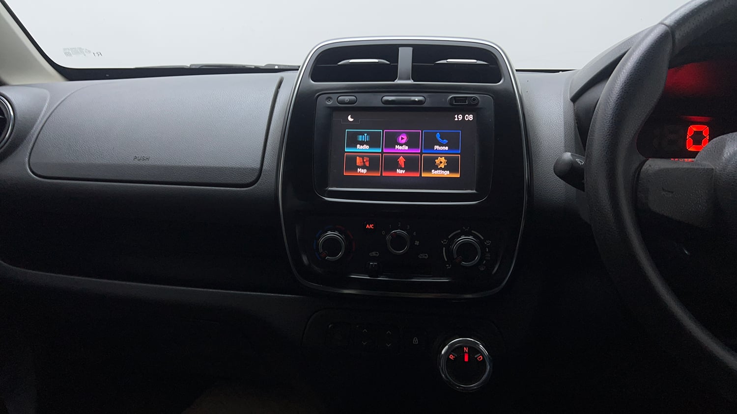 Used 2019 Renault Kwid 1.0 RXT AMT Opt Petrol Automatic top_features Integrated (in-dash) music system