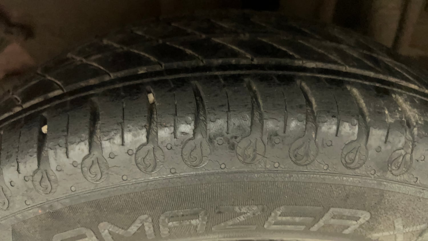 Used 2021 Tata Tiago XZ Petrol Manual tyres LEFT REAR TYRE TREAD VIEW