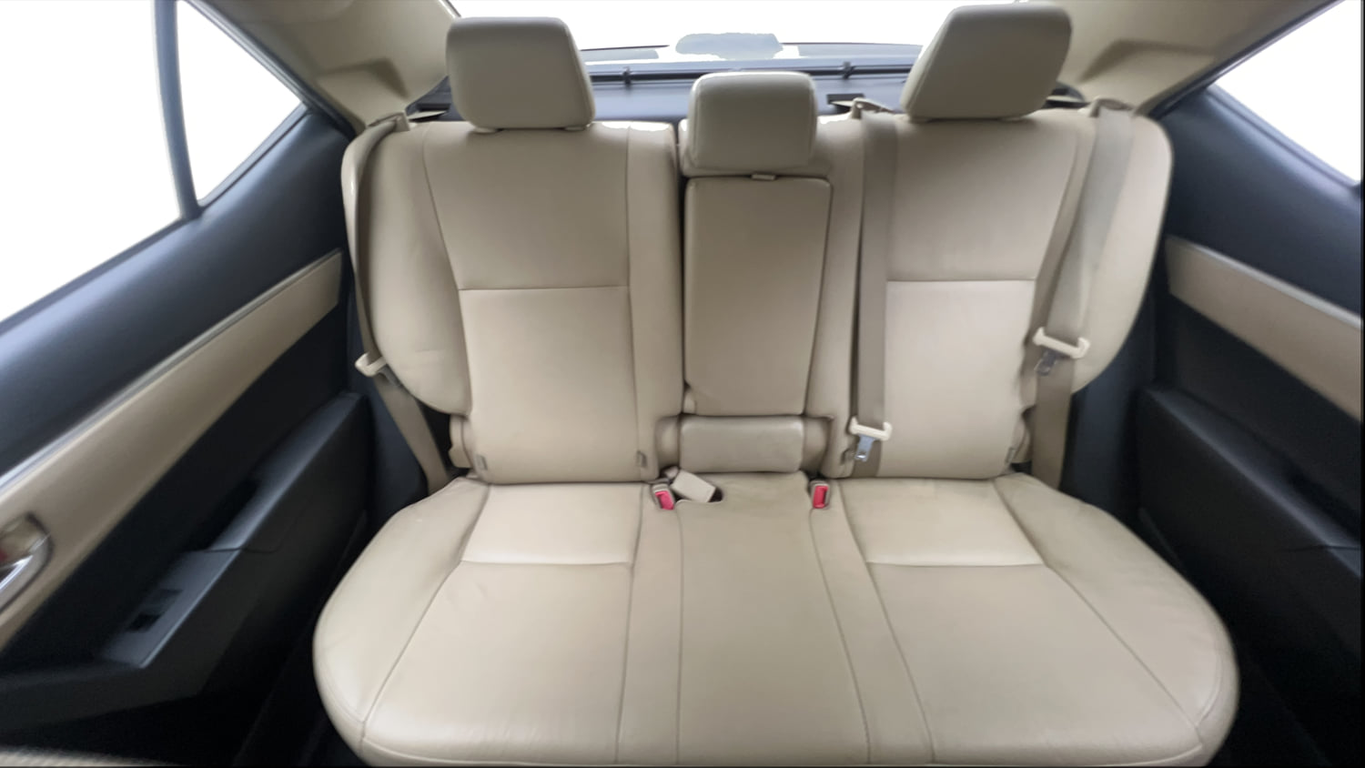 Used 2016 Toyota Corolla Altis VL AT Petrol Petrol Automatic interior REAR SEAT CONDITION VIEW