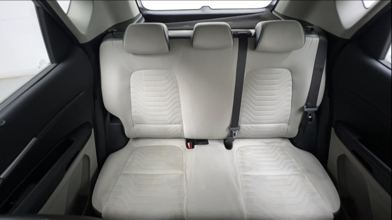 Used 2023 Kia Sonet HTX 1.0 Turbo Petrol DCT Petrol Automatic interior REAR SEAT CONDITION VIEW