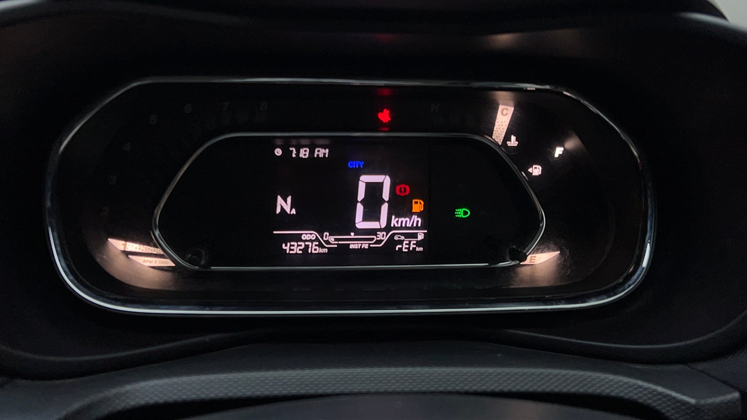 Used 2022 Tata Nexon XZA Plus Petrol Automatic interior CLUSTERMETER VIEW
