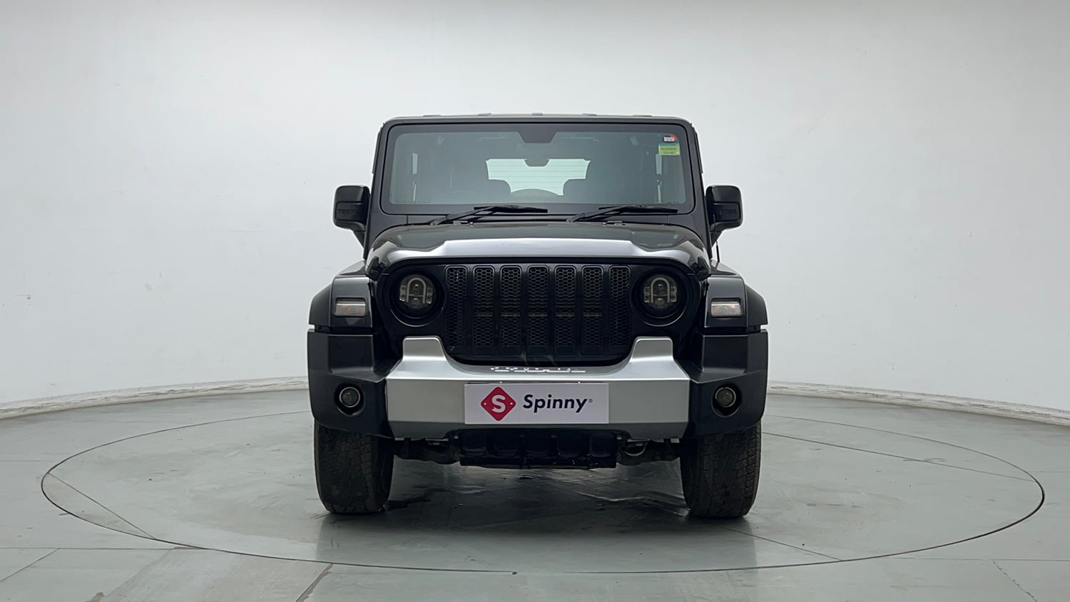 Used 2024 Mahindra Thar LX Hard Top Diesel MT RWD Diesel Manual exterior FRONT VIEW