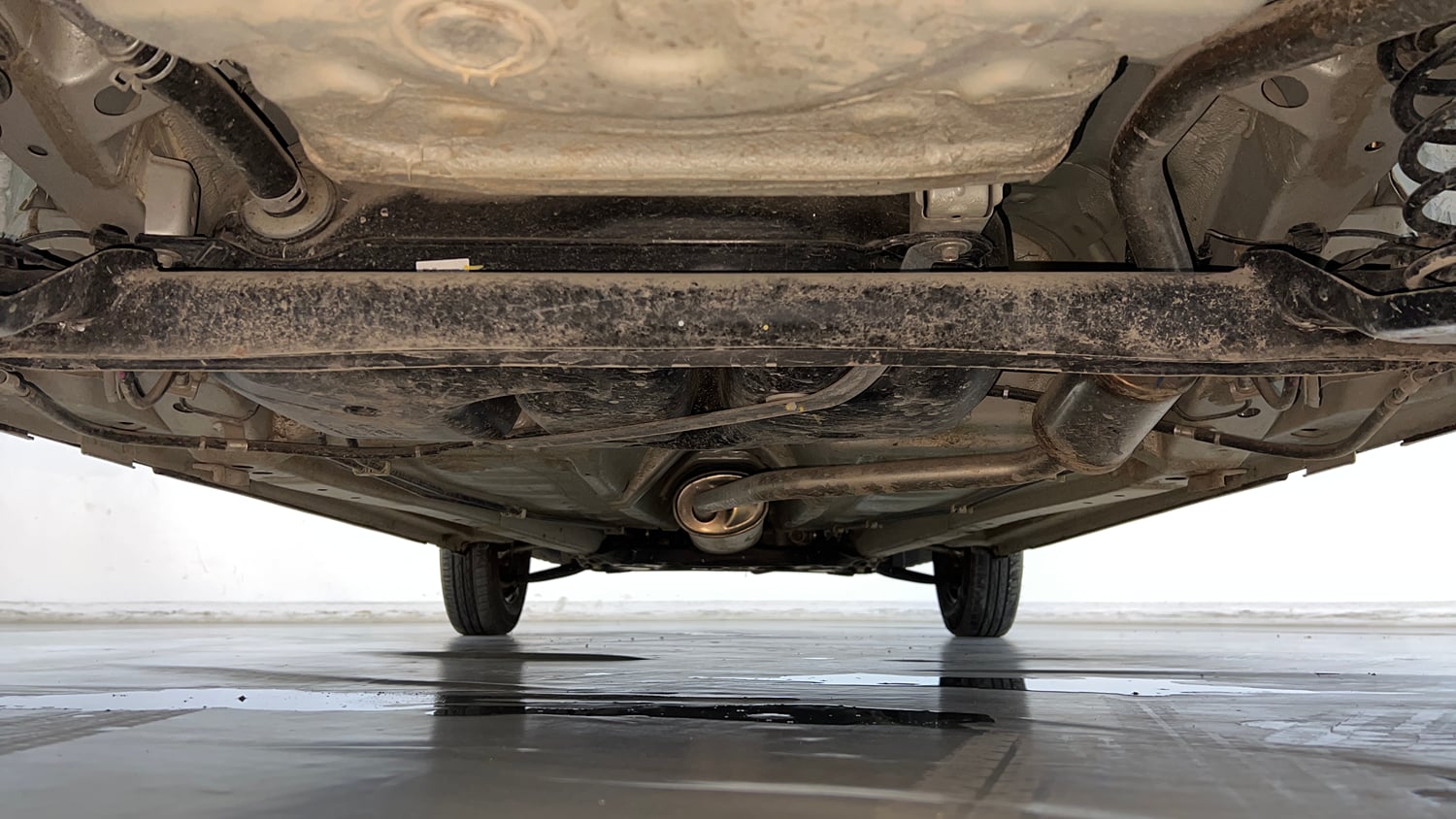 Used 2025 Maruti Suzuki S-Presso Lxi (O) Petrol Manual extra REAR UNDERBODY VIEW (TAKEN FROM REAR)