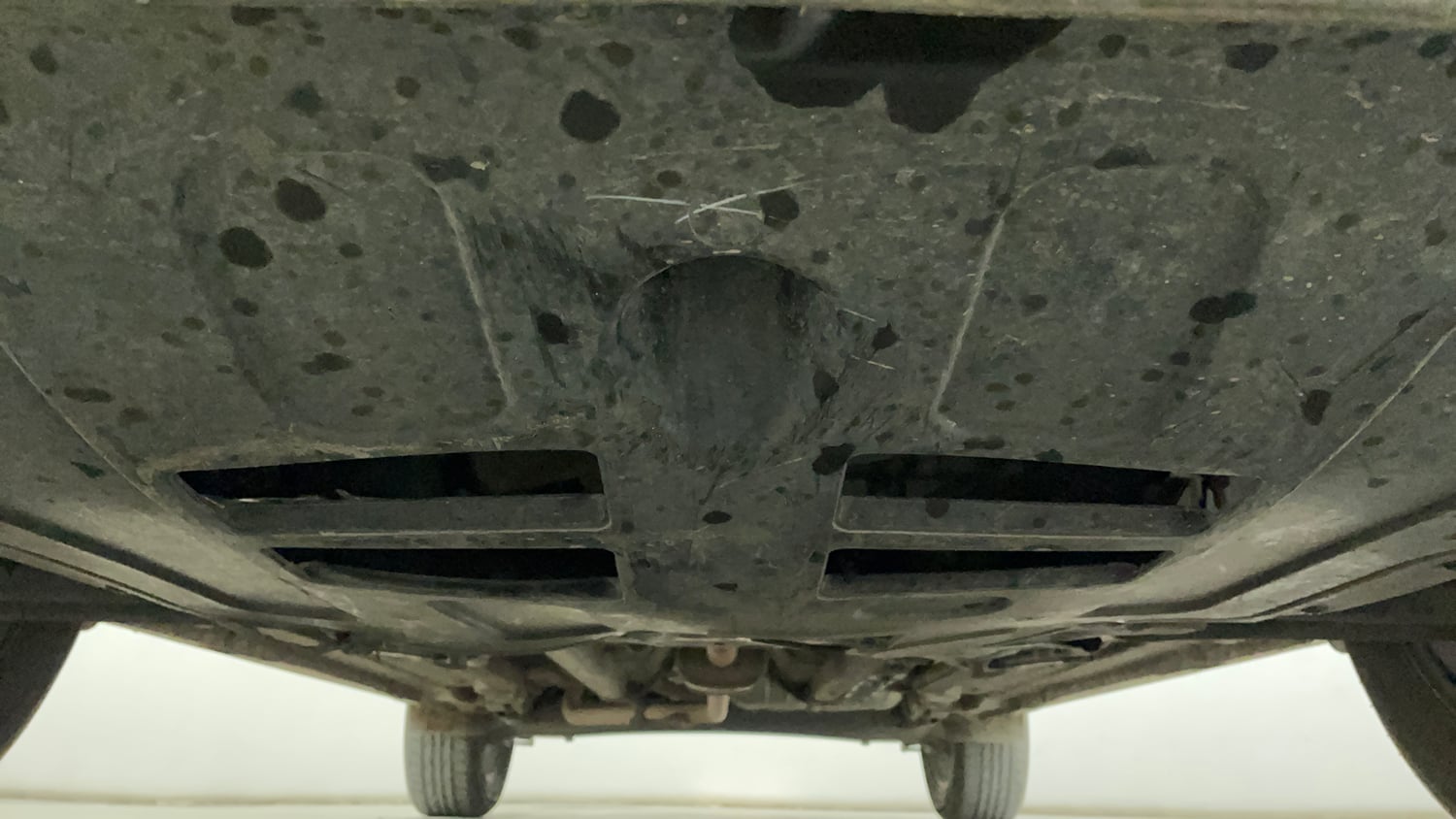 Used 2019 Hyundai Creta SX 1.6 (O) Petrol Petrol Manual extra FRONT LEFT UNDERBODY VIEW