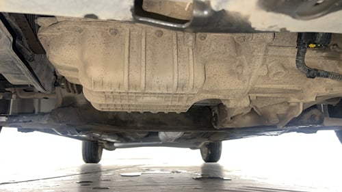 Used 2018 Ford Figo Titanium 1.5 Ti-VCT AT Petrol Automatic extra FRONT LEFT UNDERBODY VIEW