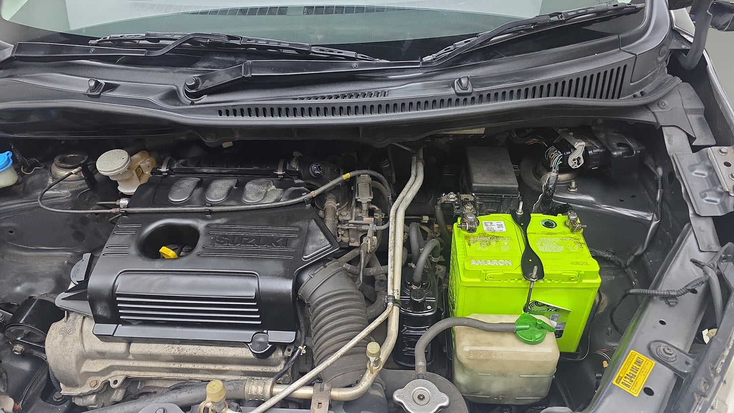 Used 2017 Maruti Suzuki Wagon R VXI Petrol Manual engine ENGINE LEFT SIDE VIEW