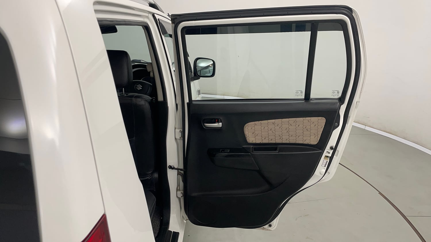 Used 2017 Maruti Suzuki Wagon R 1.0 VXI AMT Petrol Automatic interior RIGHT REAR DOOR OPEN VIEW
