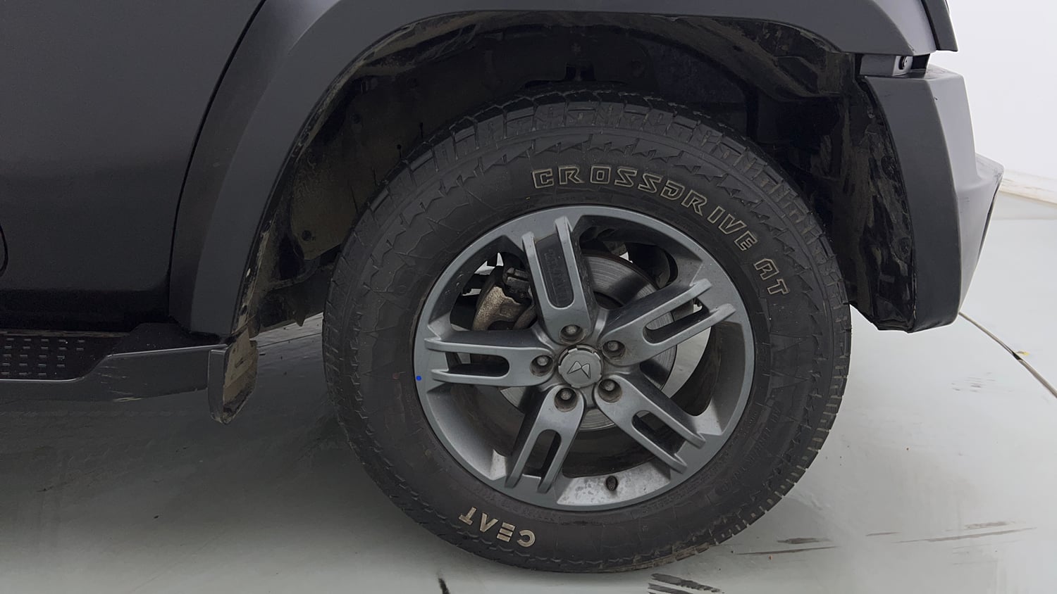 Used 2024 Mahindra Thar LX Hard Top Diesel MT RWD Diesel Manual tyres RIGHT FRONT TYRE RIM VIEW