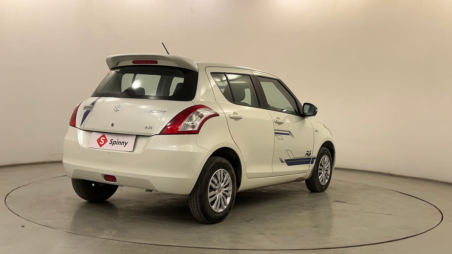 Used 2013 Maruti Suzuki Swift VXi Petrol Manual exterior RIGHT REAR CORNER VIEW