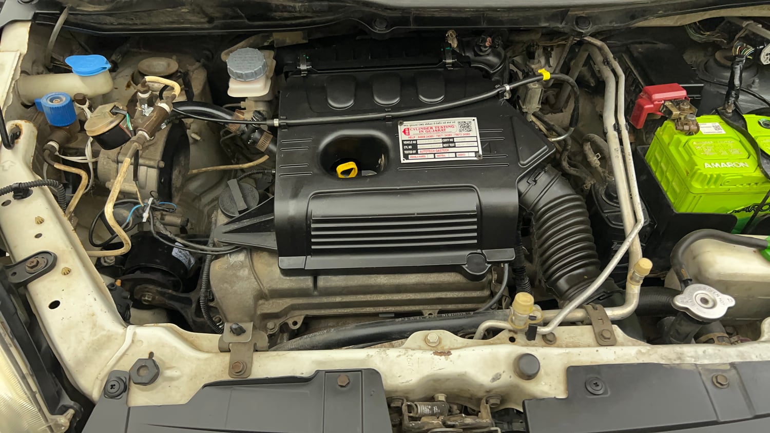 Used 2012 Maruti Suzuki Wagon R 1.0 VXI Petrol + CNG (Outside Fitted) Cng Manual engine ENGINE RIGHT SIDE VIEW