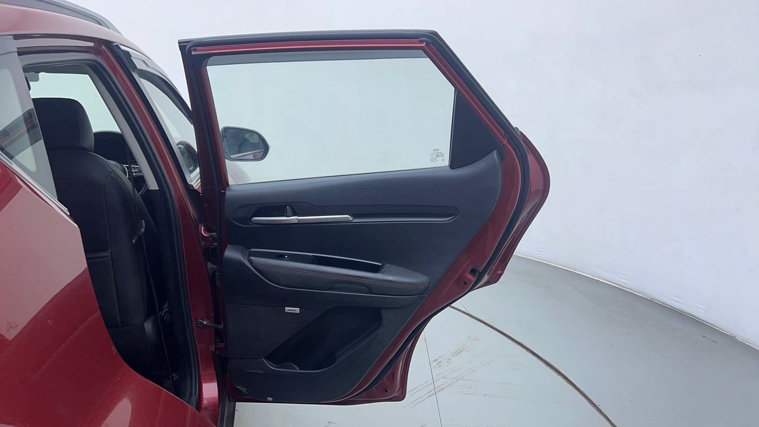 Used 2021 Kia Sonet GTX Plus 1.5 Diesel Manual interior RIGHT REAR DOOR OPEN VIEW