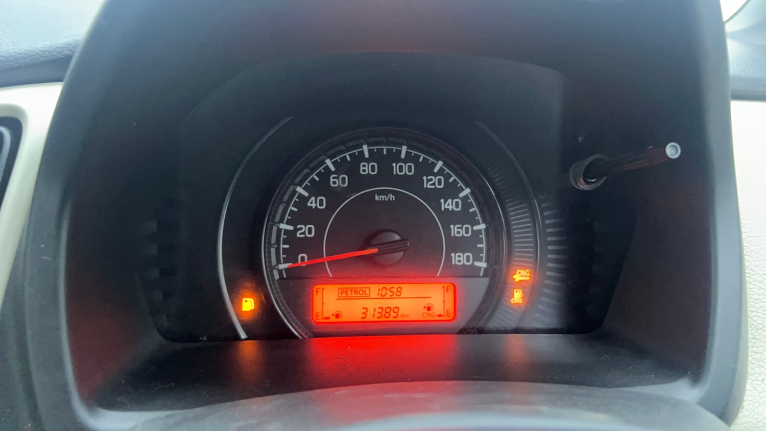 Used 2022 Maruti Suzuki Wagon R VXI 1.0 CNG Cng Manual interior CLUSTERMETER VIEW
