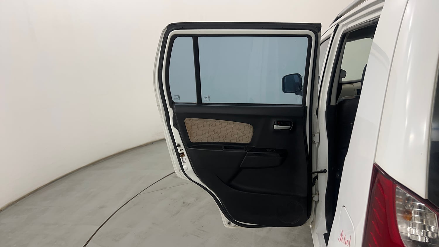 Used 2017 Maruti Suzuki Wagon R 1.0 VXI AMT (O) Petrol Automatic interior LEFT REAR DOOR OPEN VIEW