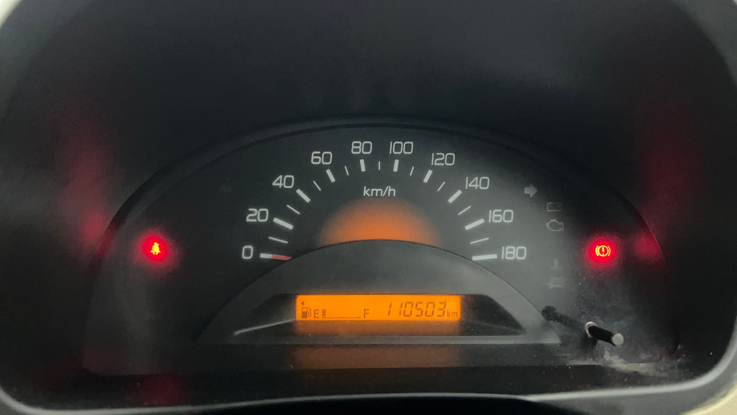 Used 2017 Maruti Suzuki Wagon R LXI CNG Cng Manual interior CLUSTERMETER VIEW