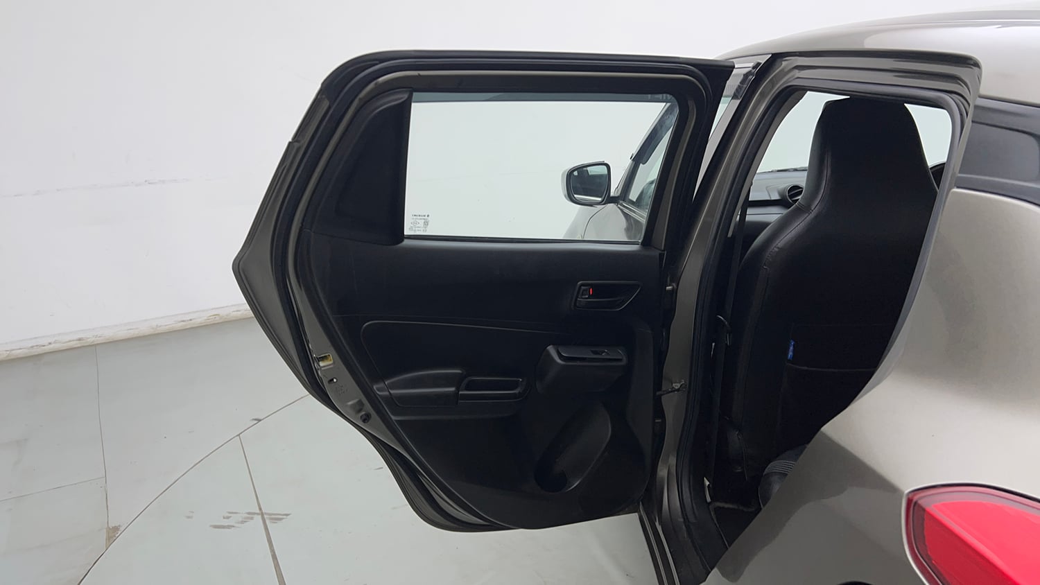 Used 2023 Maruti Suzuki Swift LXi Petrol Manual interior LEFT REAR DOOR OPEN VIEW