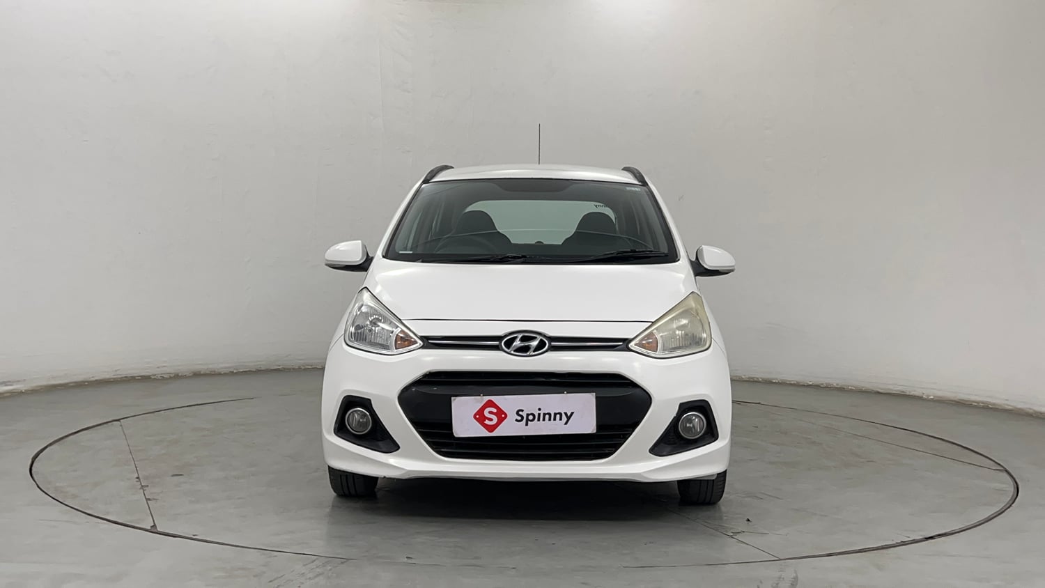 Used 2015 Hyundai Grand i10 Sportz 1.2 Kappa VTVT Petrol Manual exterior FRONT VIEW