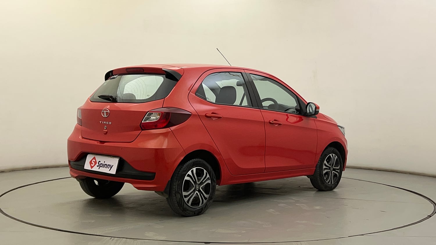 Used 2021 Tata Tiago XZ Petrol Manual exterior RIGHT REAR CORNER VIEW