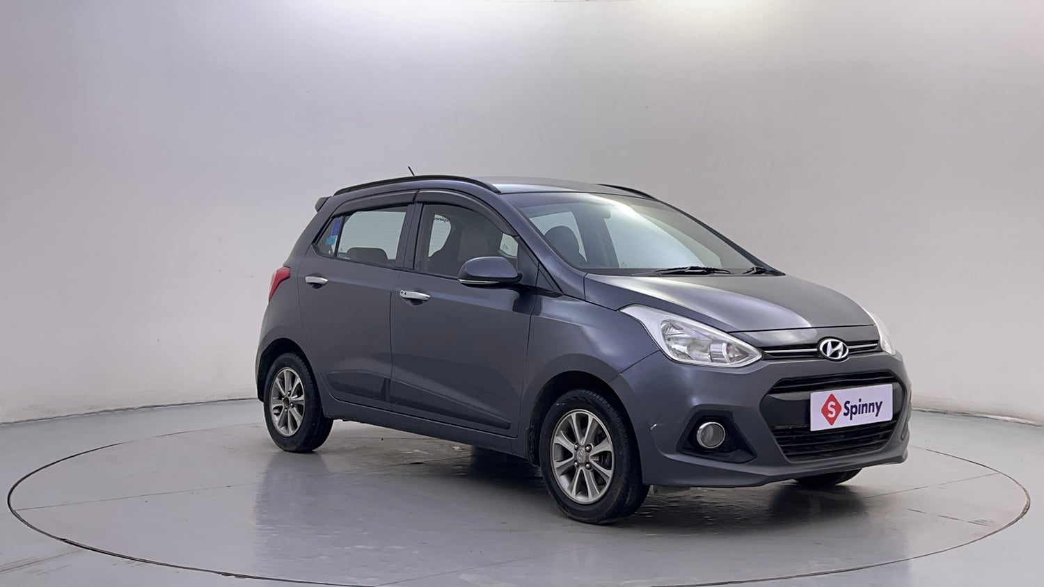 Used 2016 Hyundai Grand i10 Asta 1.2 Kappa VTVT (O) Petrol Manual exterior RIGHT FRONT CORNER VIEW