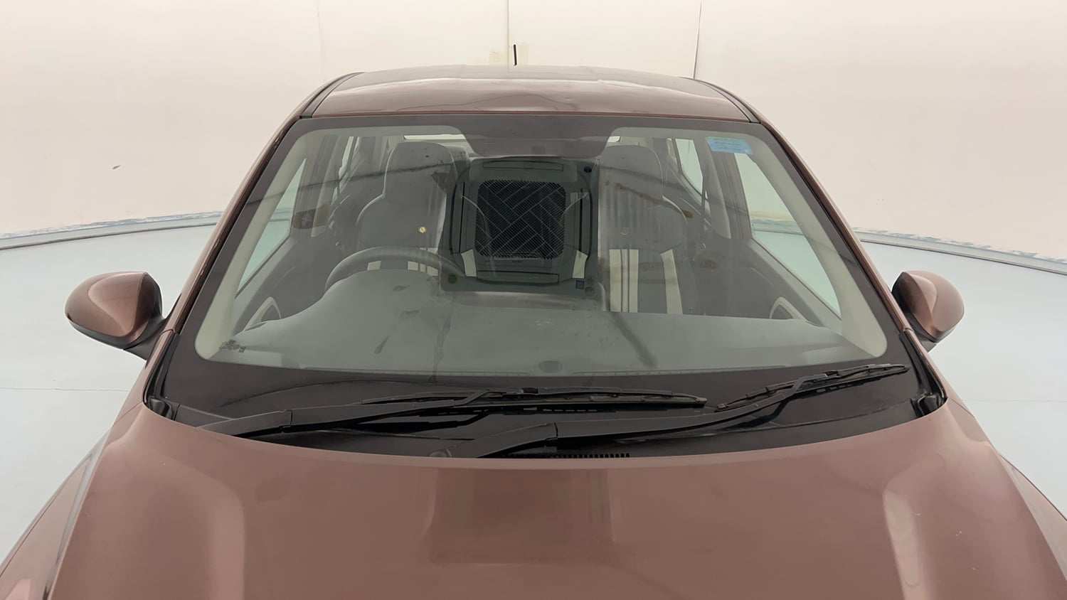 Used 2022 Hyundai Aura S 1.2 CNG Cng Manual exterior FRONT WINDSHIELD VIEW