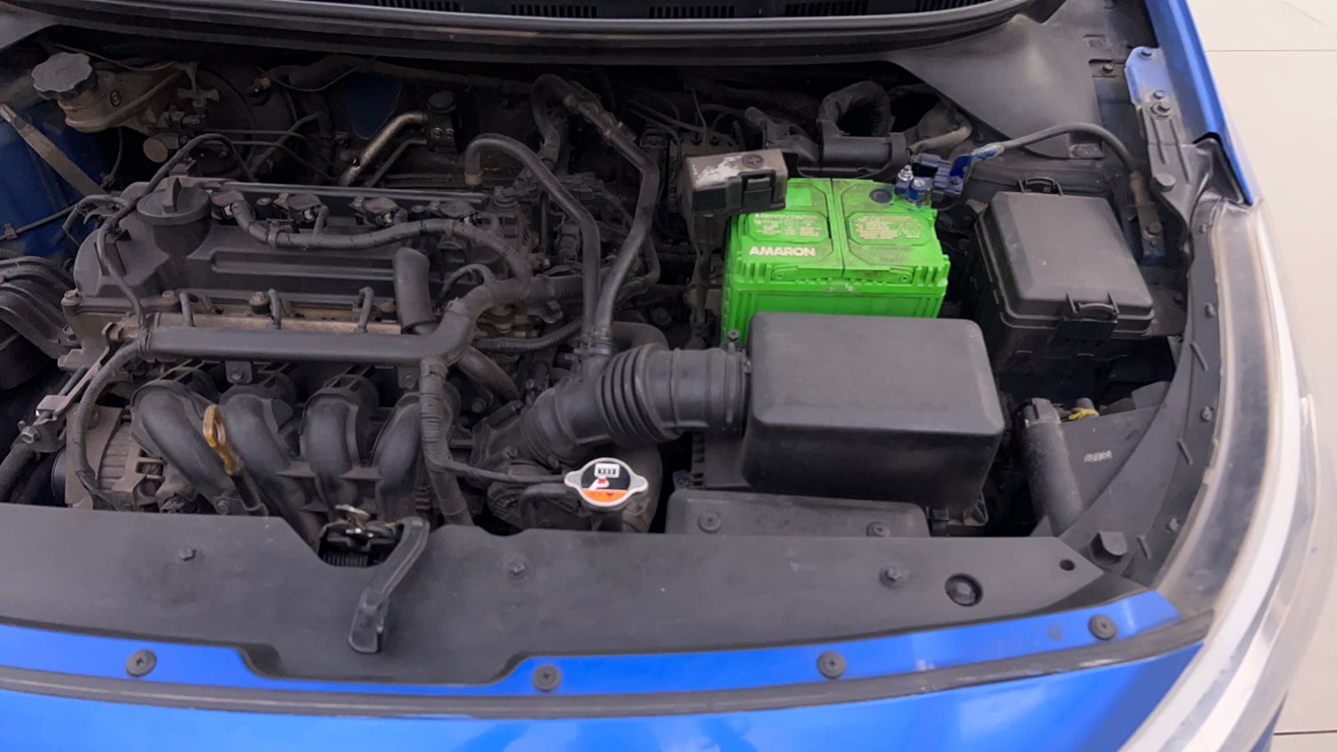 Used 2018 Hyundai Elite i20 Asta 1.2 AT Petrol Automatic engine ENGINE LEFT SIDE VIEW