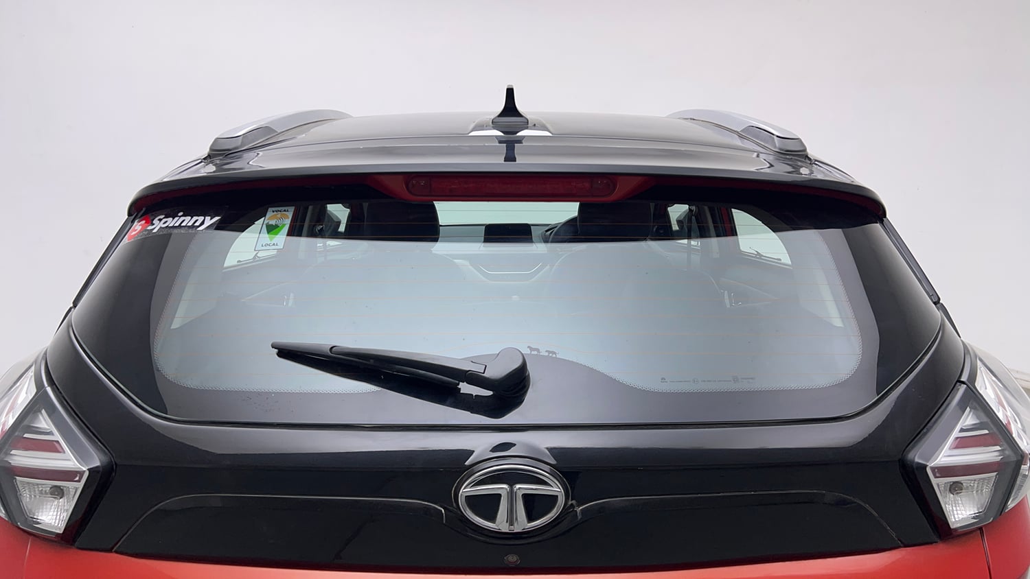 Used 2022 Tata Nexon XZA Plus Petrol Automatic exterior BACK WINDSHIELD VIEW