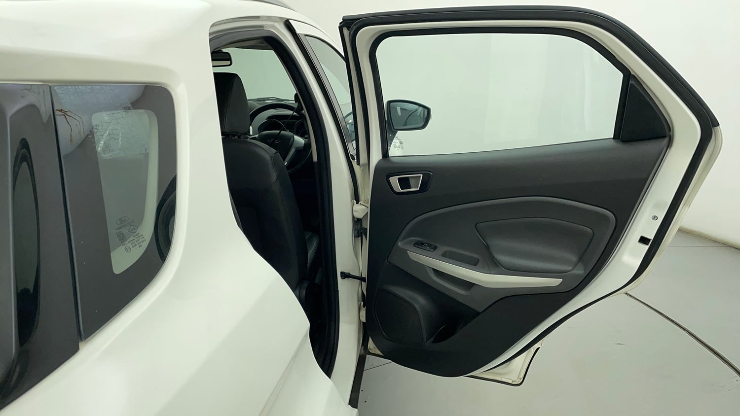 Used 2017 Ford EcoSport Titanium 1.5L TDCi Diesel Manual interior RIGHT REAR DOOR OPEN VIEW