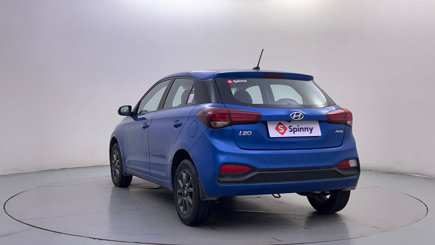 Used 2018 Hyundai Elite i20 Asta 1.2 AT Petrol Automatic exterior LEFT REAR CORNER VIEW