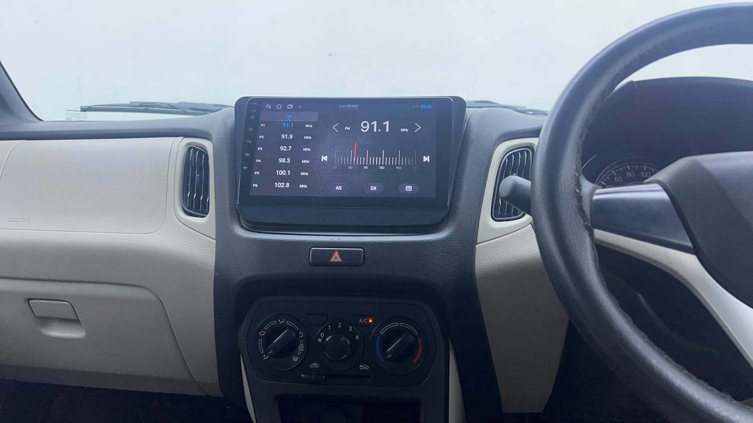 Used 2022 Maruti Suzuki Wagon R VXI 1.0 CNG Cng Manual interior MUSIC SYSTEM & AC CONTROL VIEW