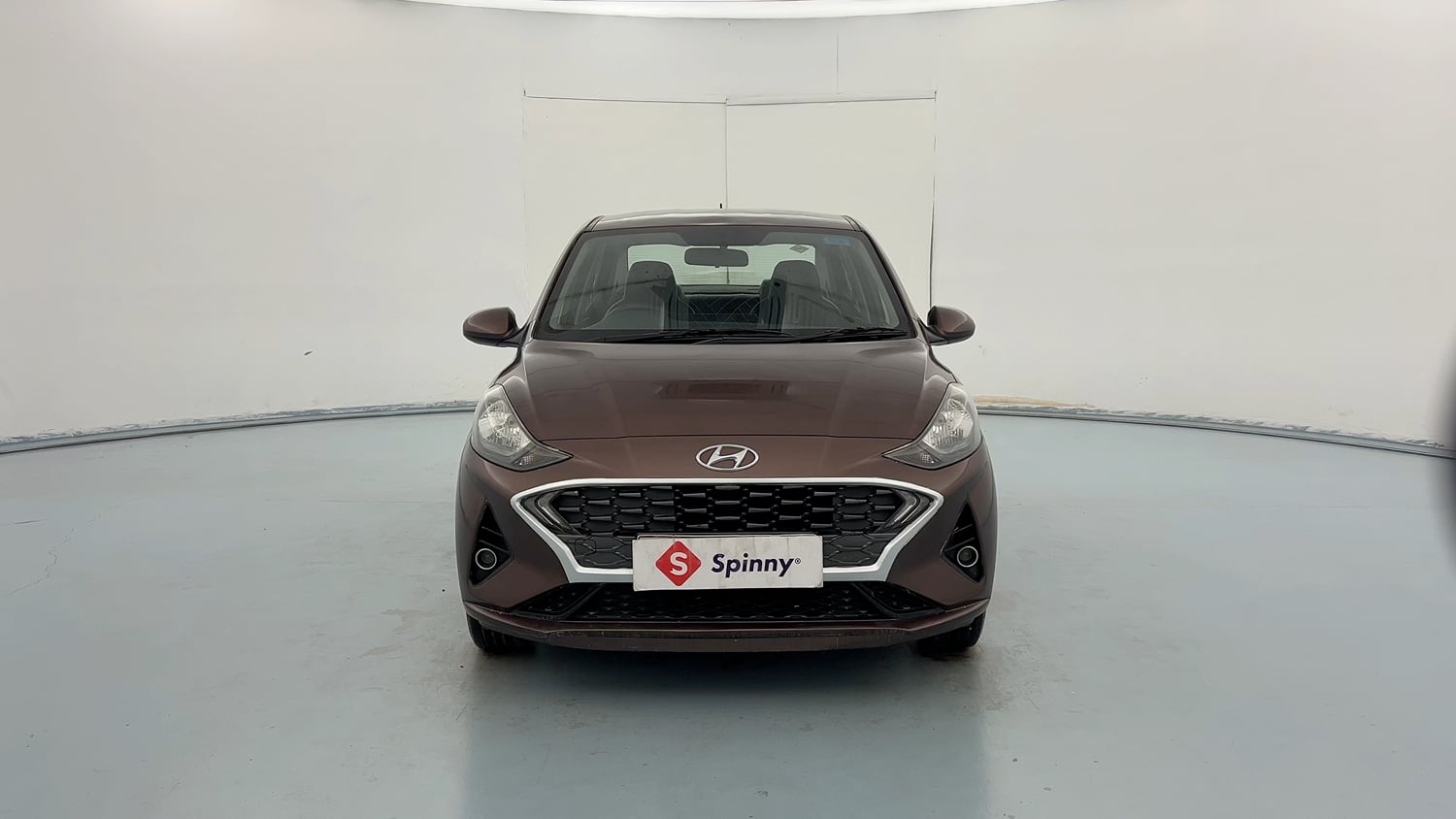 Used 2022 Hyundai Aura S 1.2 CNG Cng Manual exterior FRONT VIEW