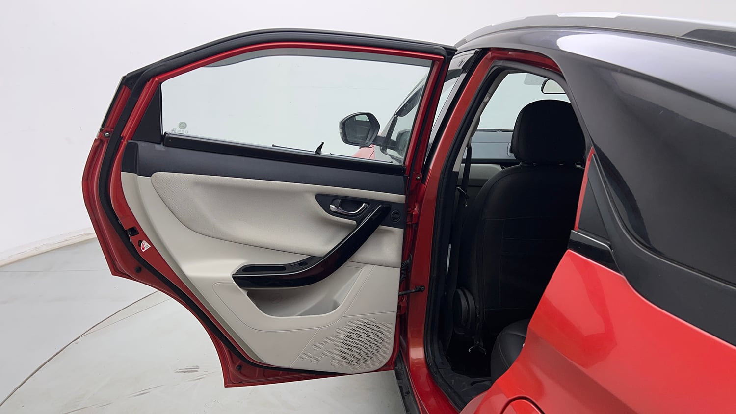 Used 2022 Tata Nexon XZA Plus Petrol Automatic interior LEFT REAR DOOR OPEN VIEW