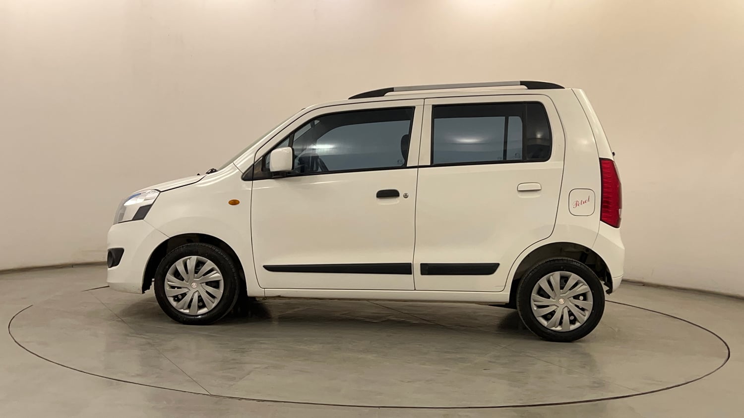Used 2017 Maruti Suzuki Wagon R 1.0 VXI AMT (O) Petrol Automatic exterior LEFT SIDE VIEW